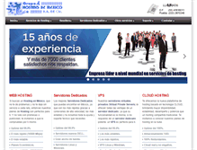 Tablet Screenshot of hostingdemexico.com.mx